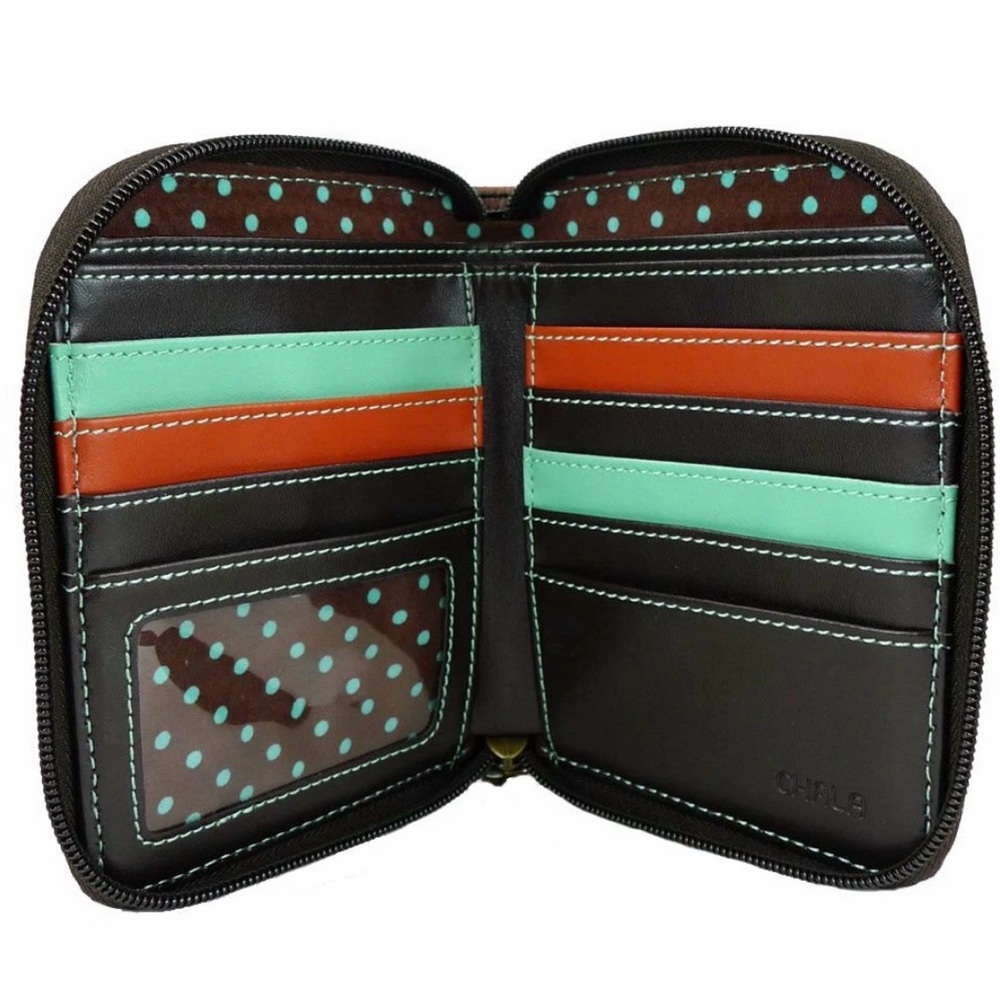 Chala Owl Design Green and Brown Set - Picture 4 of 5